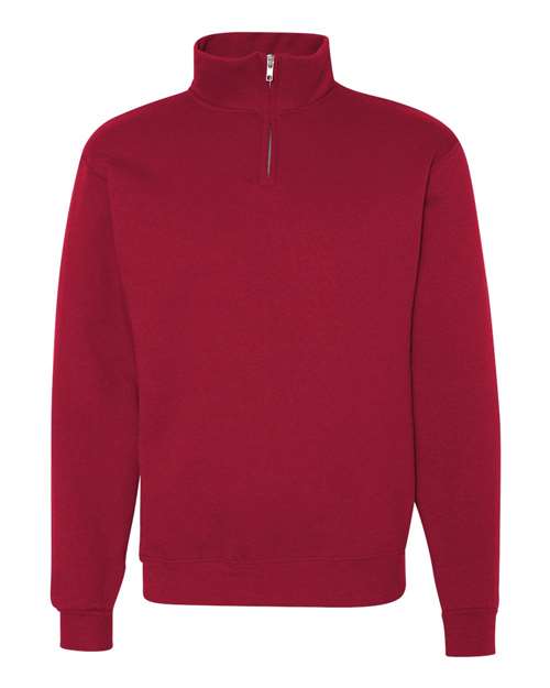 Eagles Embroidered Quarterzip (RED)