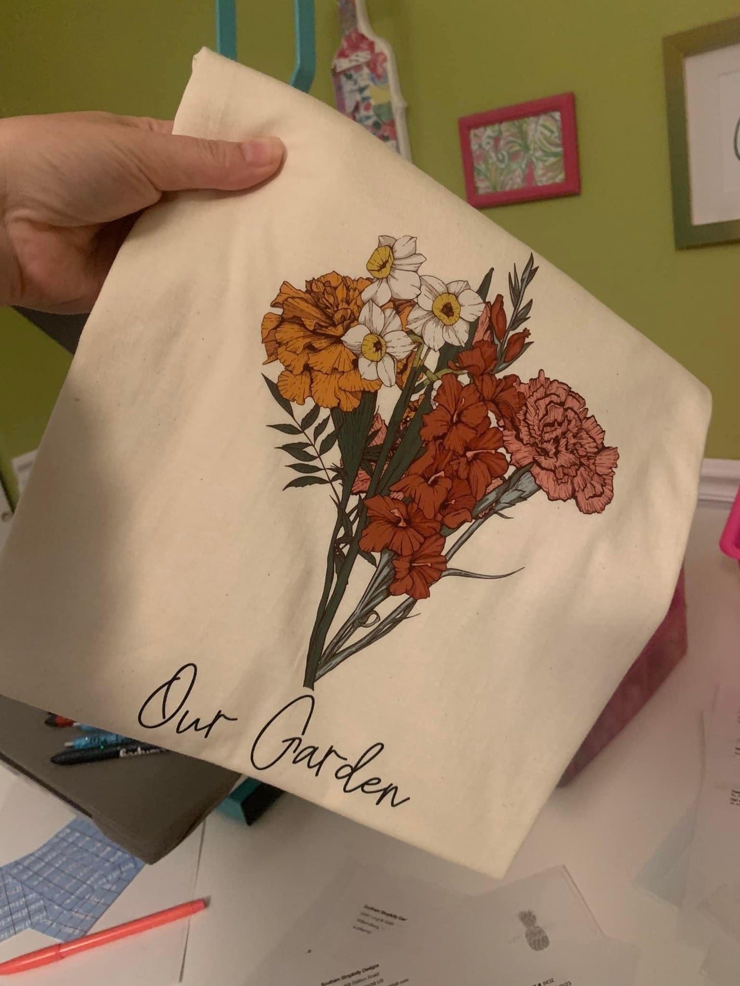 Birth Month Bouquet Tee