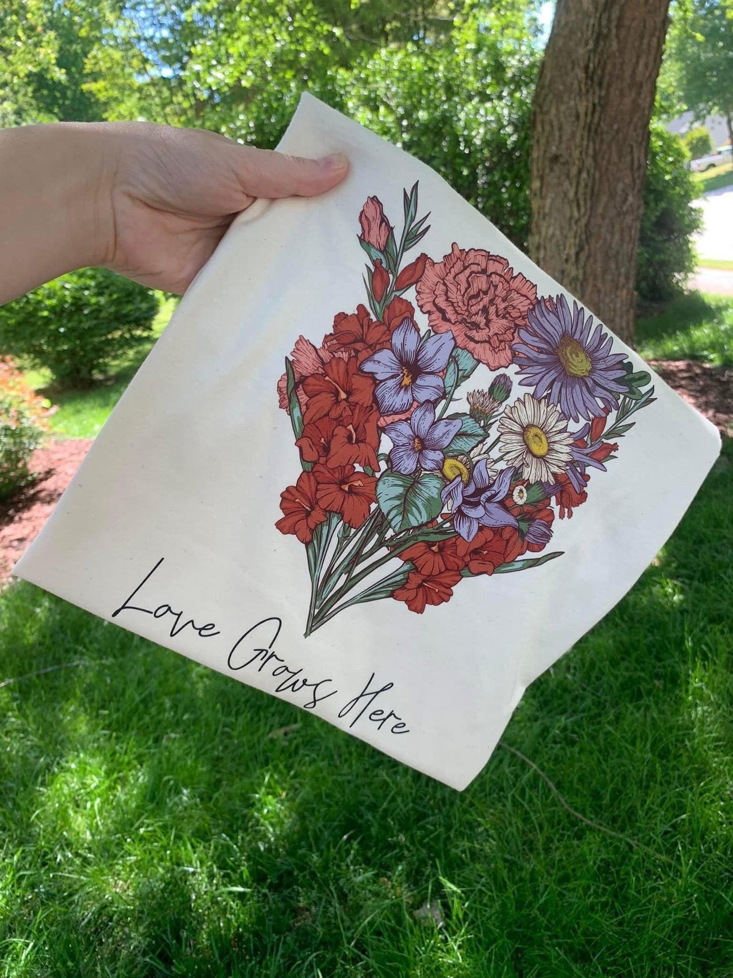 Birth Month Bouquet Tee