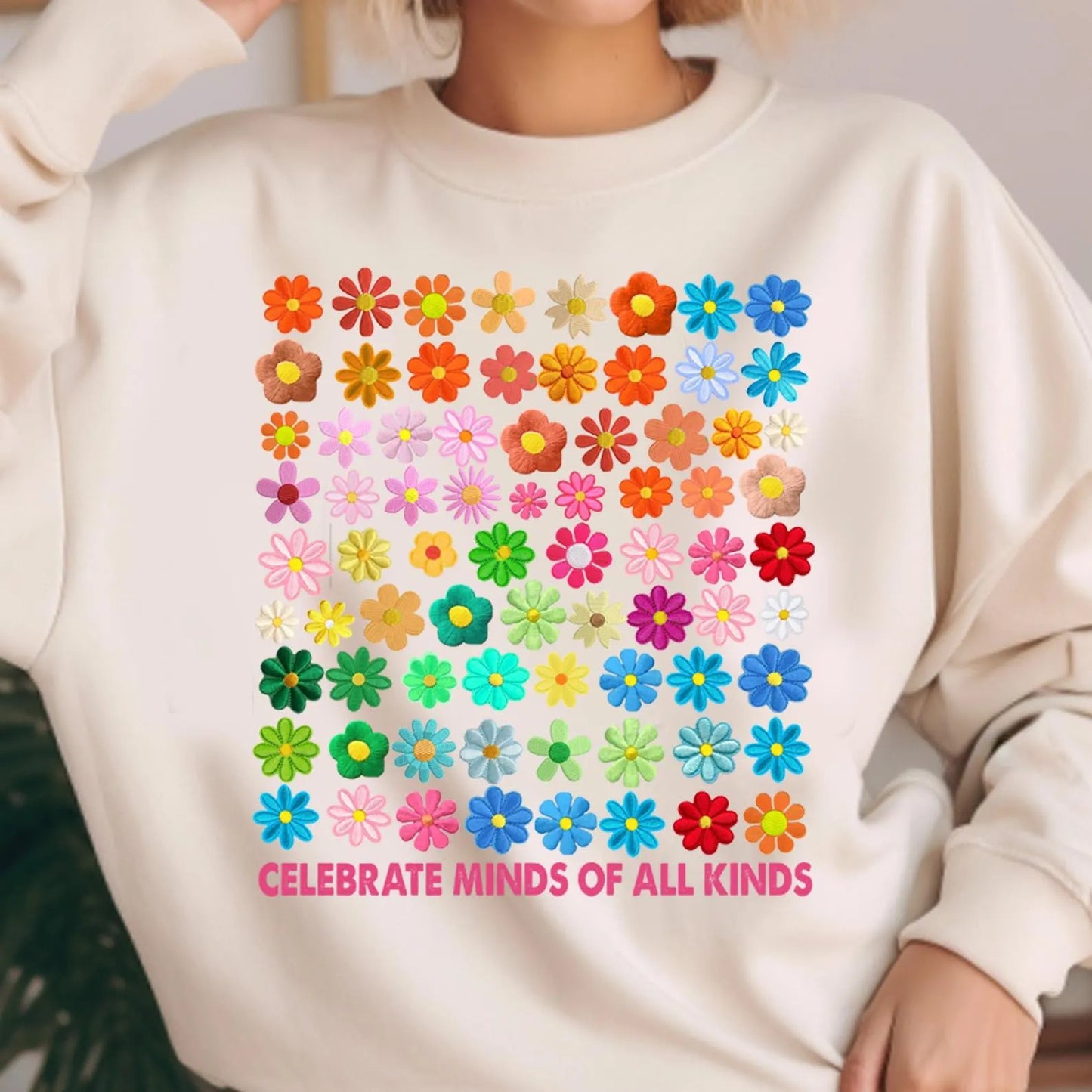 Celebrate Minds Floral Tee