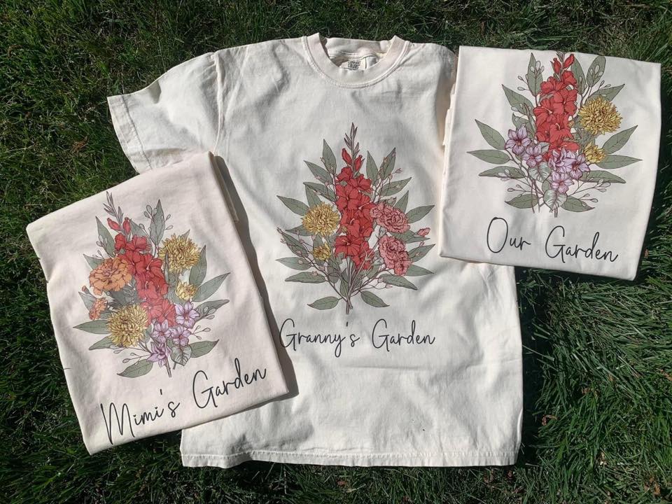 Birth Month Bouquet Tee
