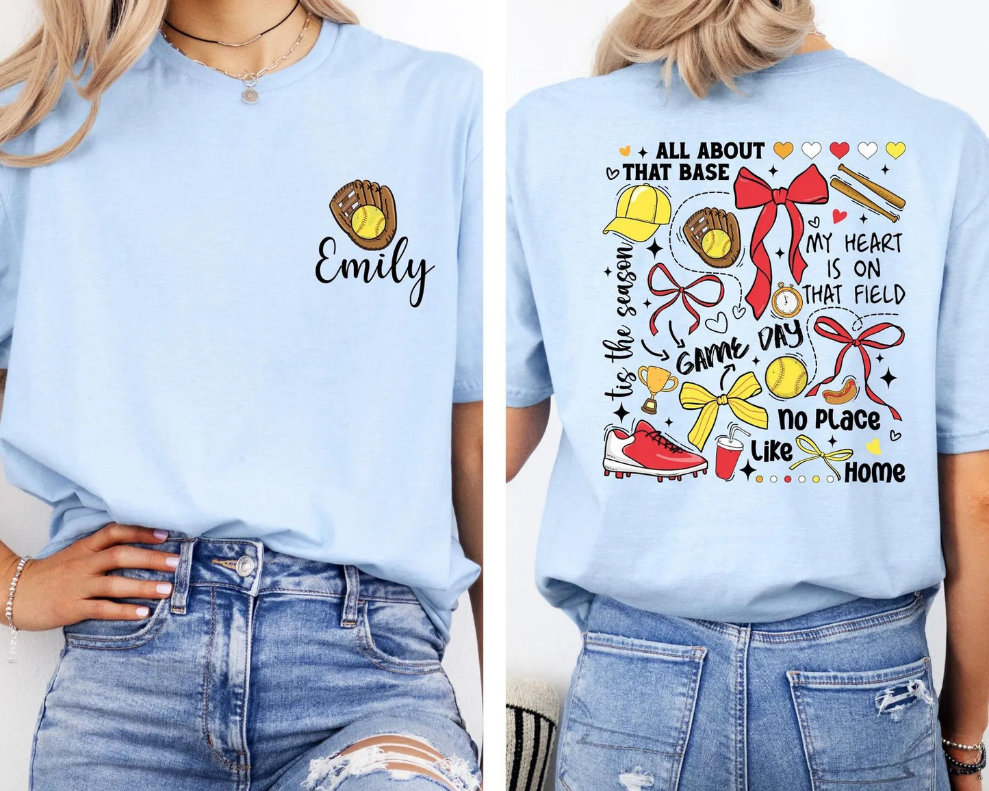 All About that Base- Softball Tee