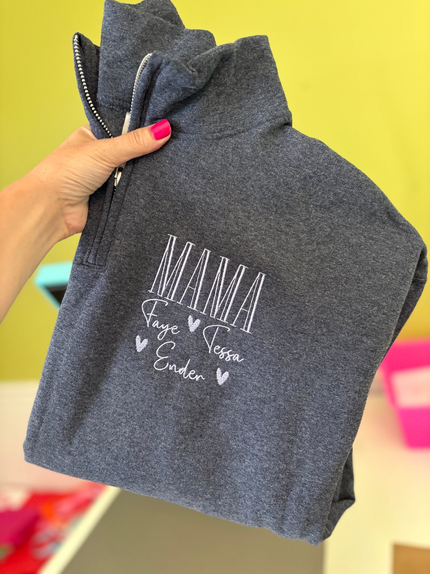 MAMA with Names Shirt