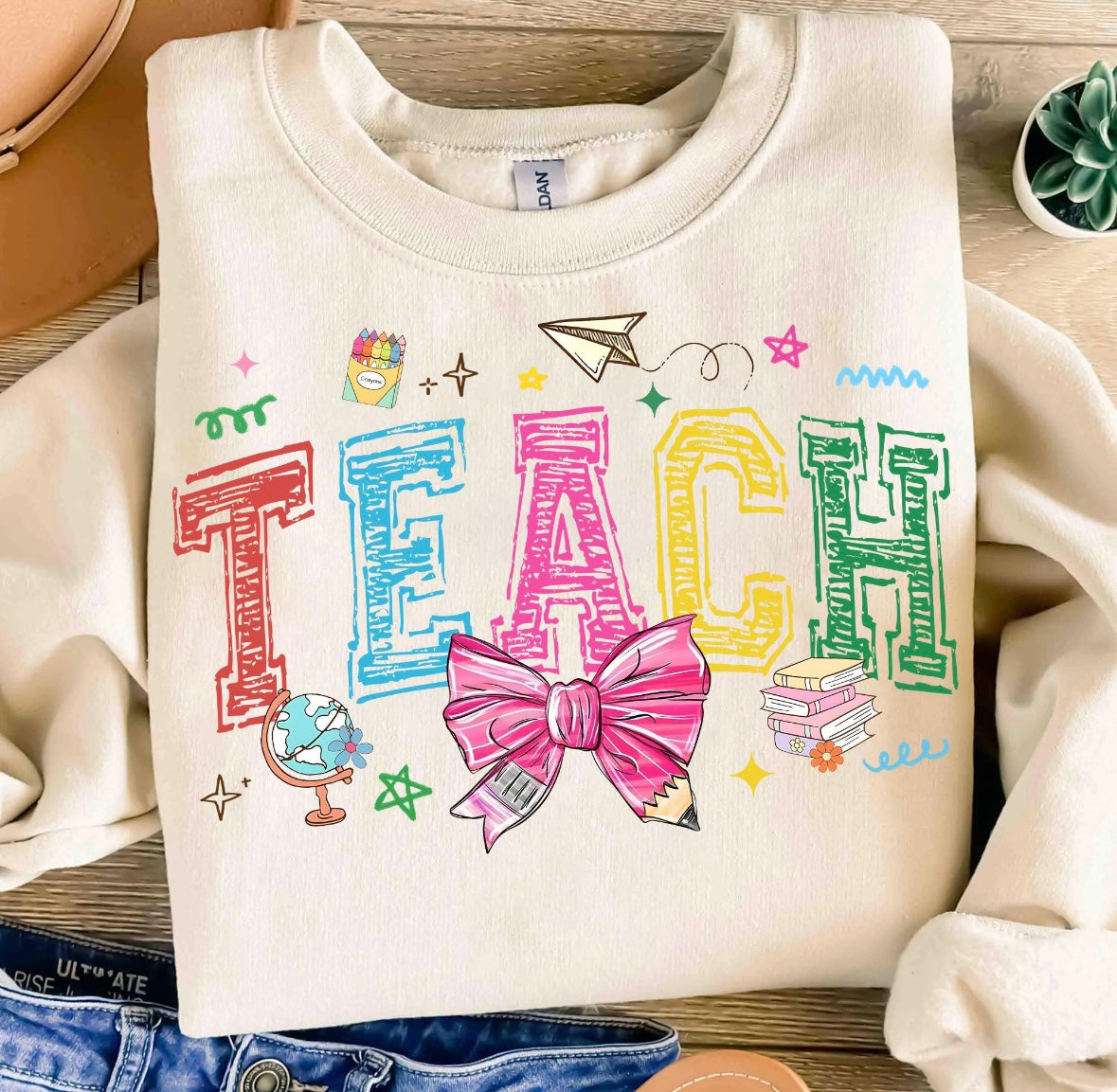Teach Scribble Tee
