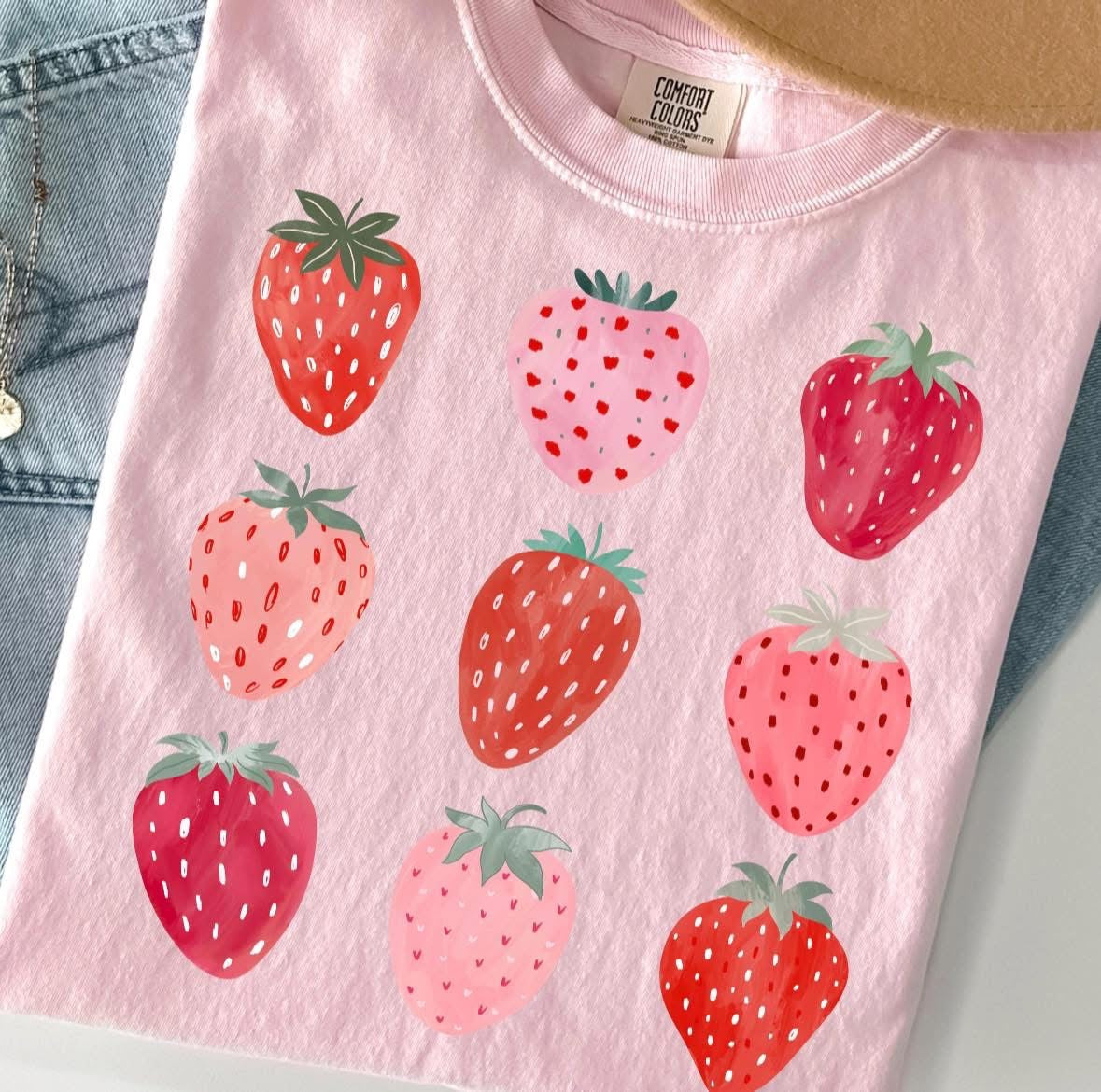 Strawberry Collage Tee