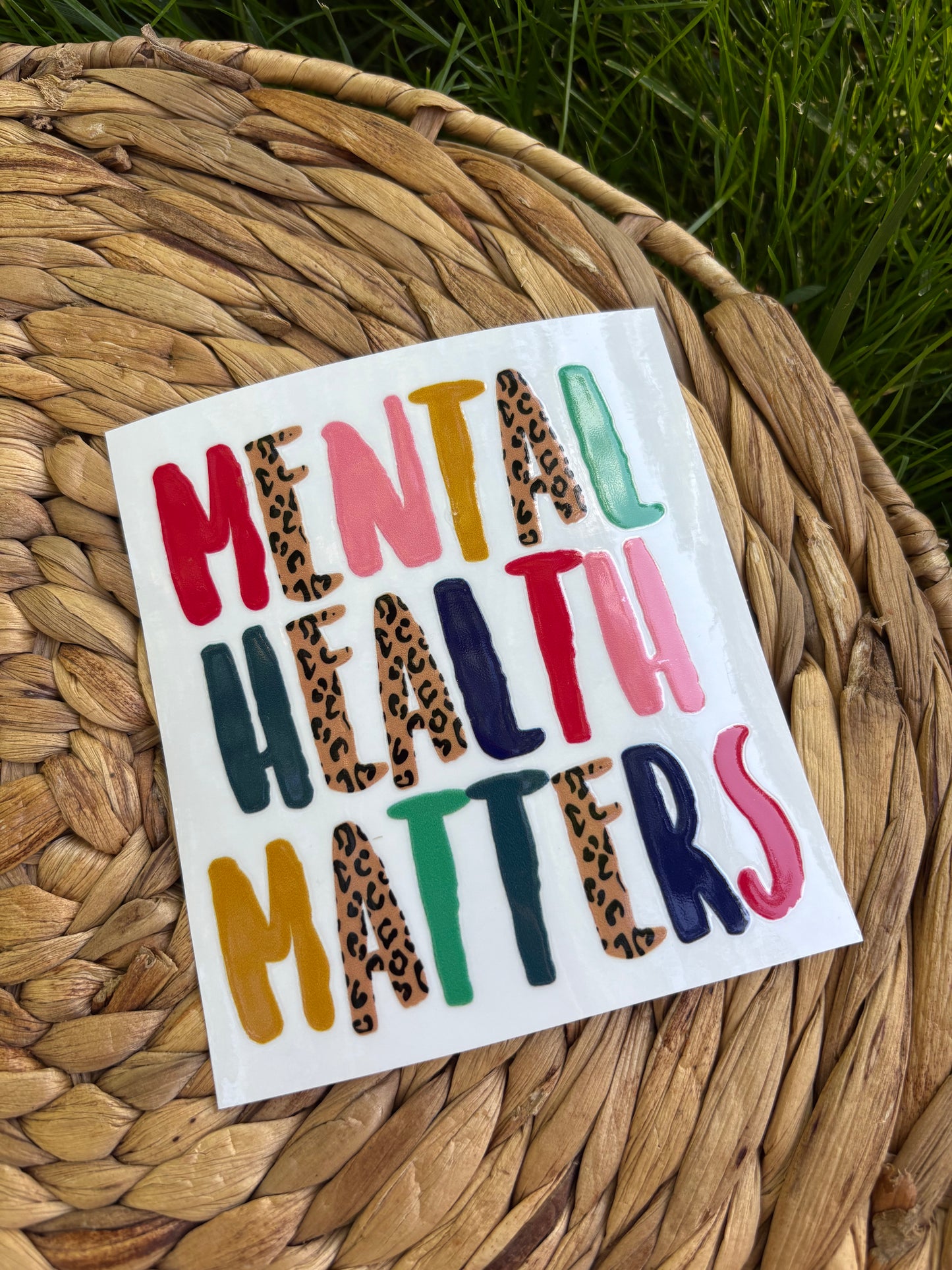 Mental Health Matters decal