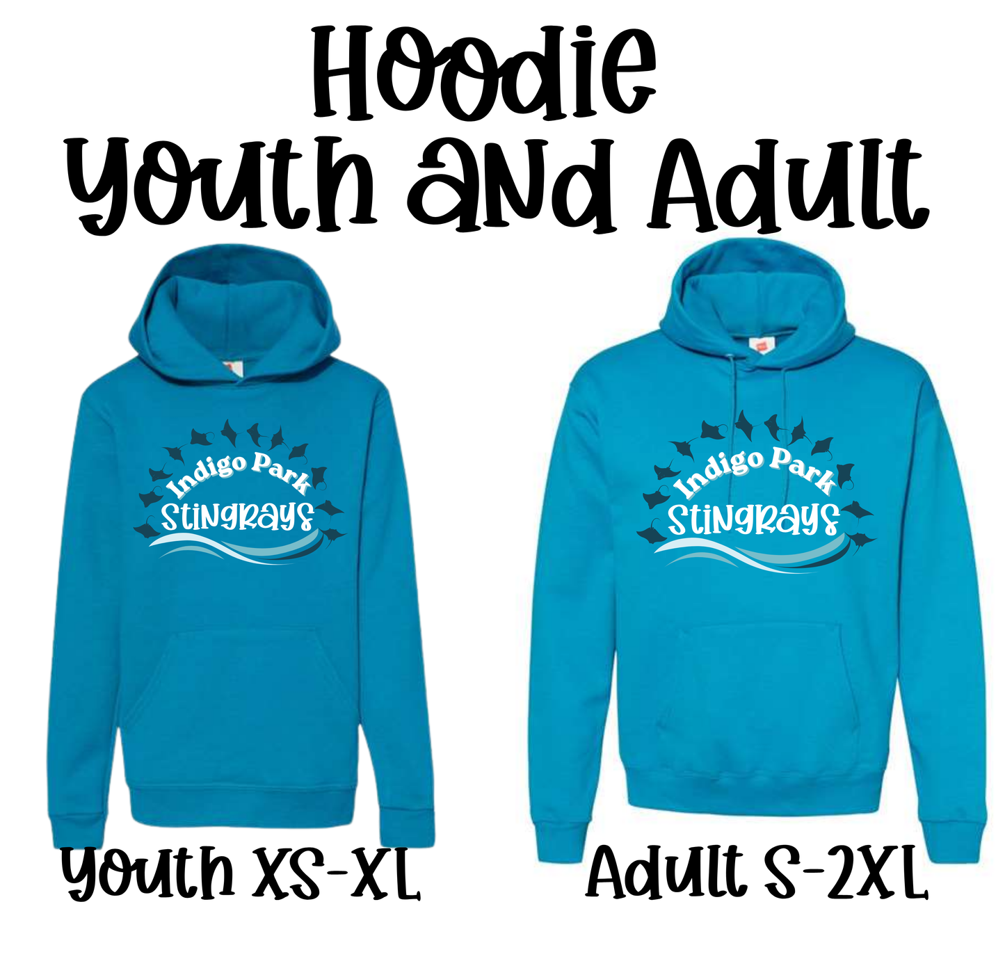 Indigo Park Swim Team Hoodie
