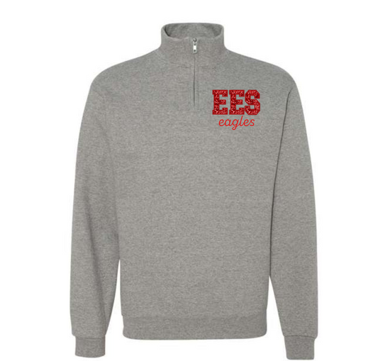 EES Eagles Embroidered Quarterzip