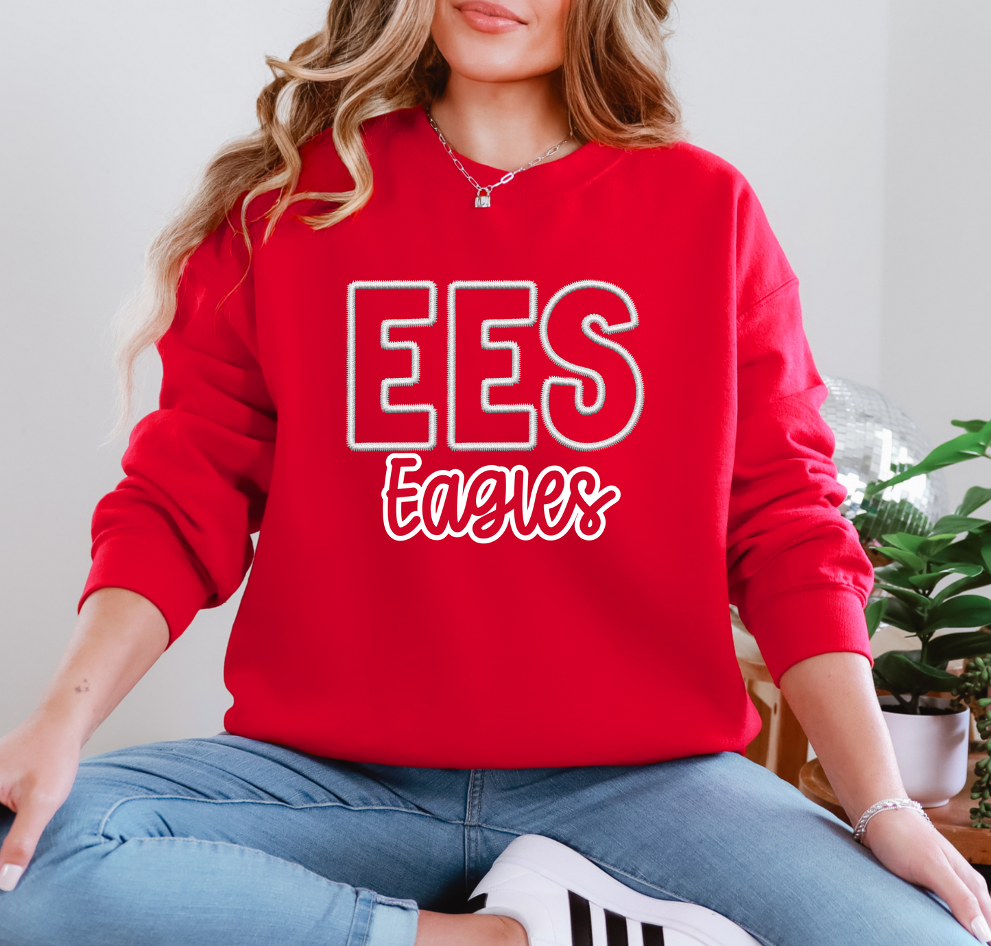EES Faux Embroidery Tee