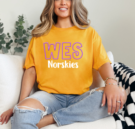 WES Faux Embroidery Shirt