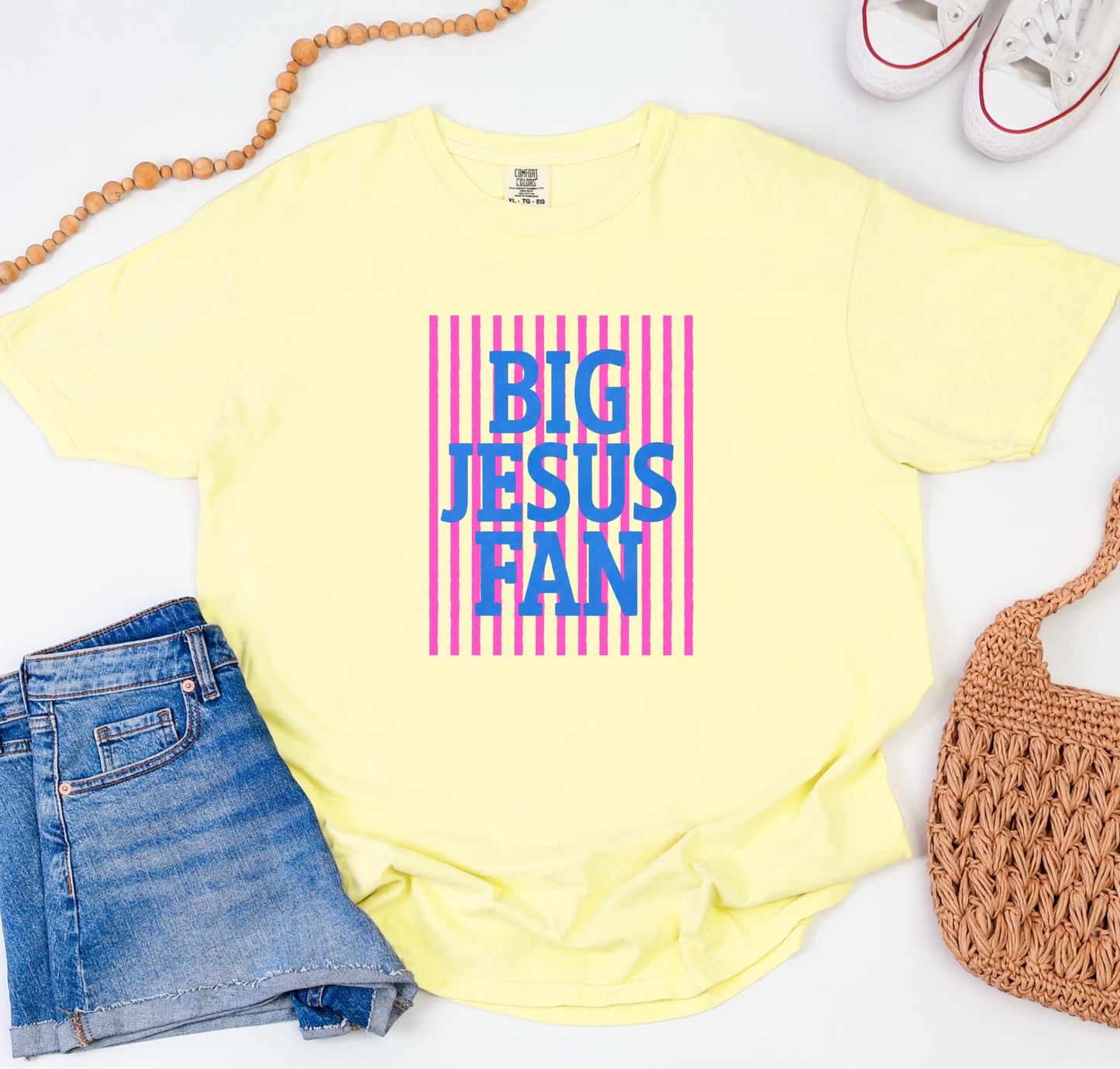 Big Jesus Fan Tee