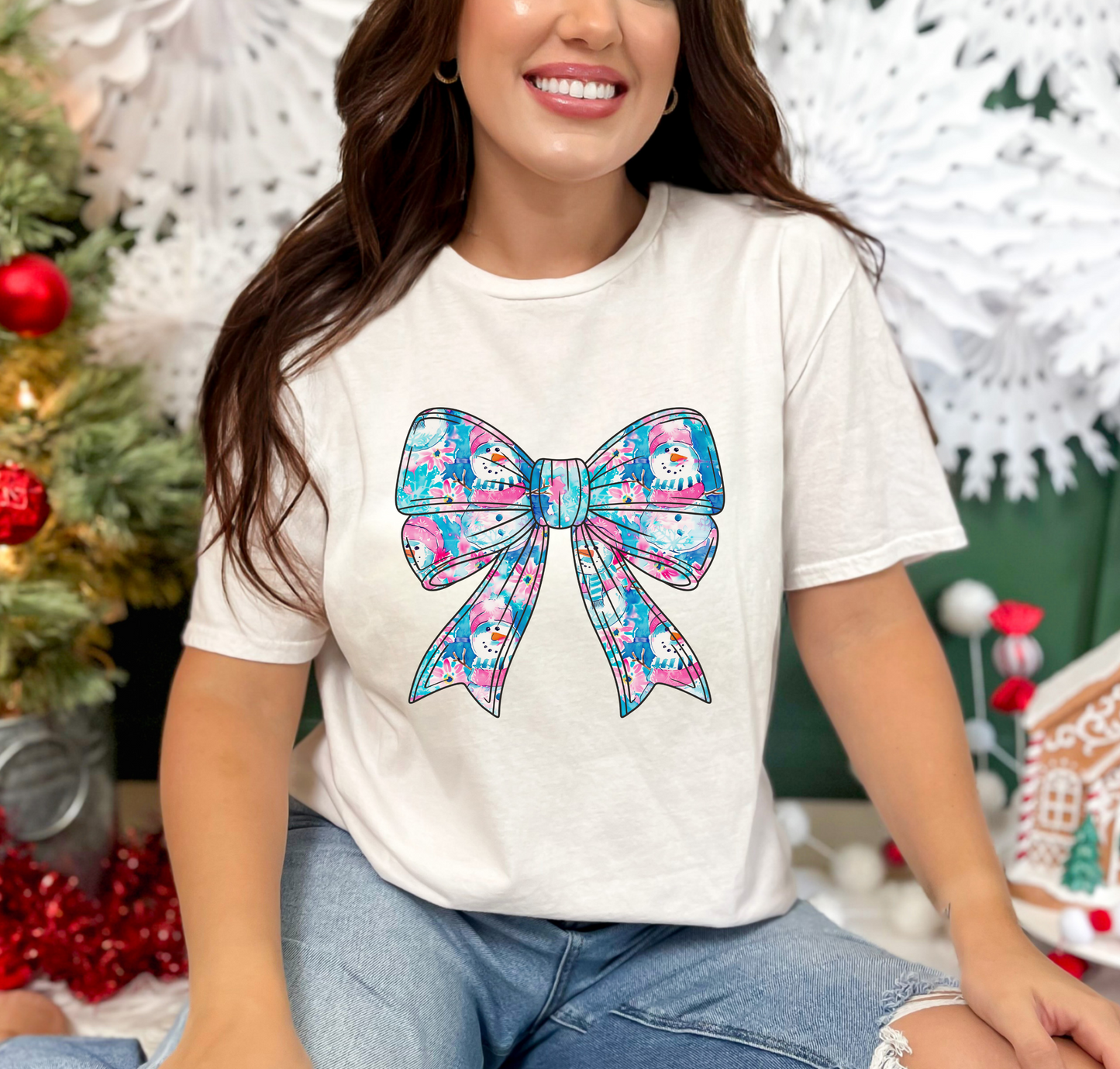Snowman Bow
