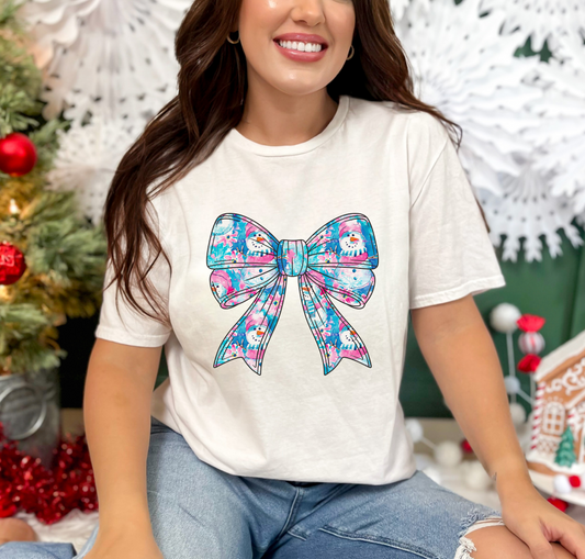 Snowman Bow