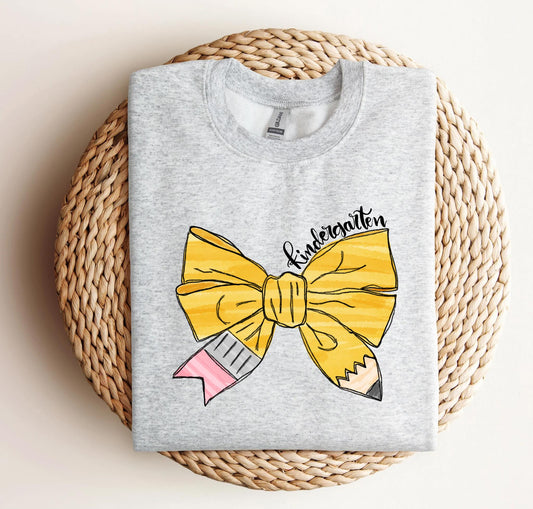 Teacher Bow Grade Level Tee