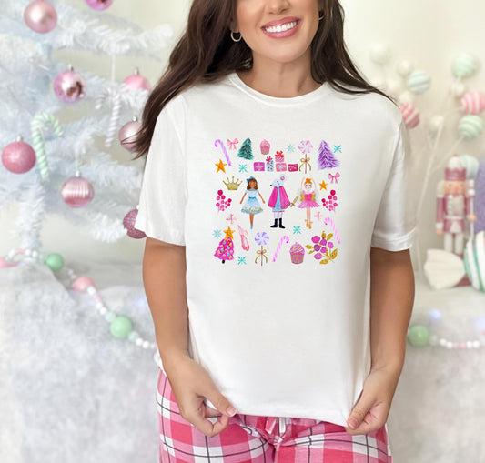 Nutcracker Collage Tee