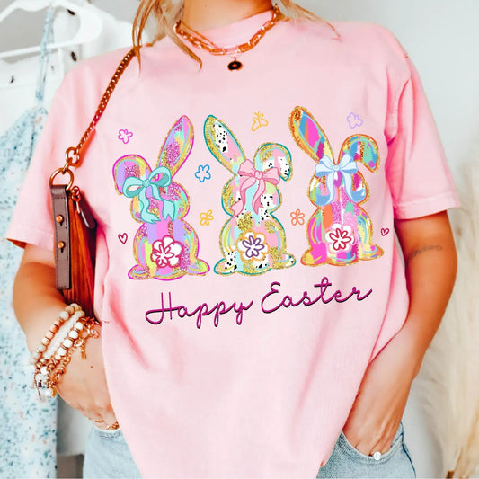 Easter Bunny Trio Tee