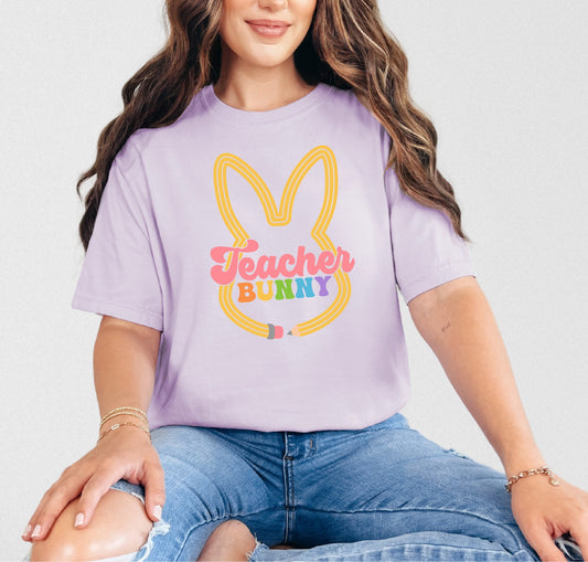 Teacher Bunny Tee