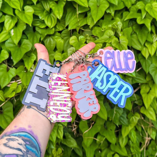 Large Name Bag Tag