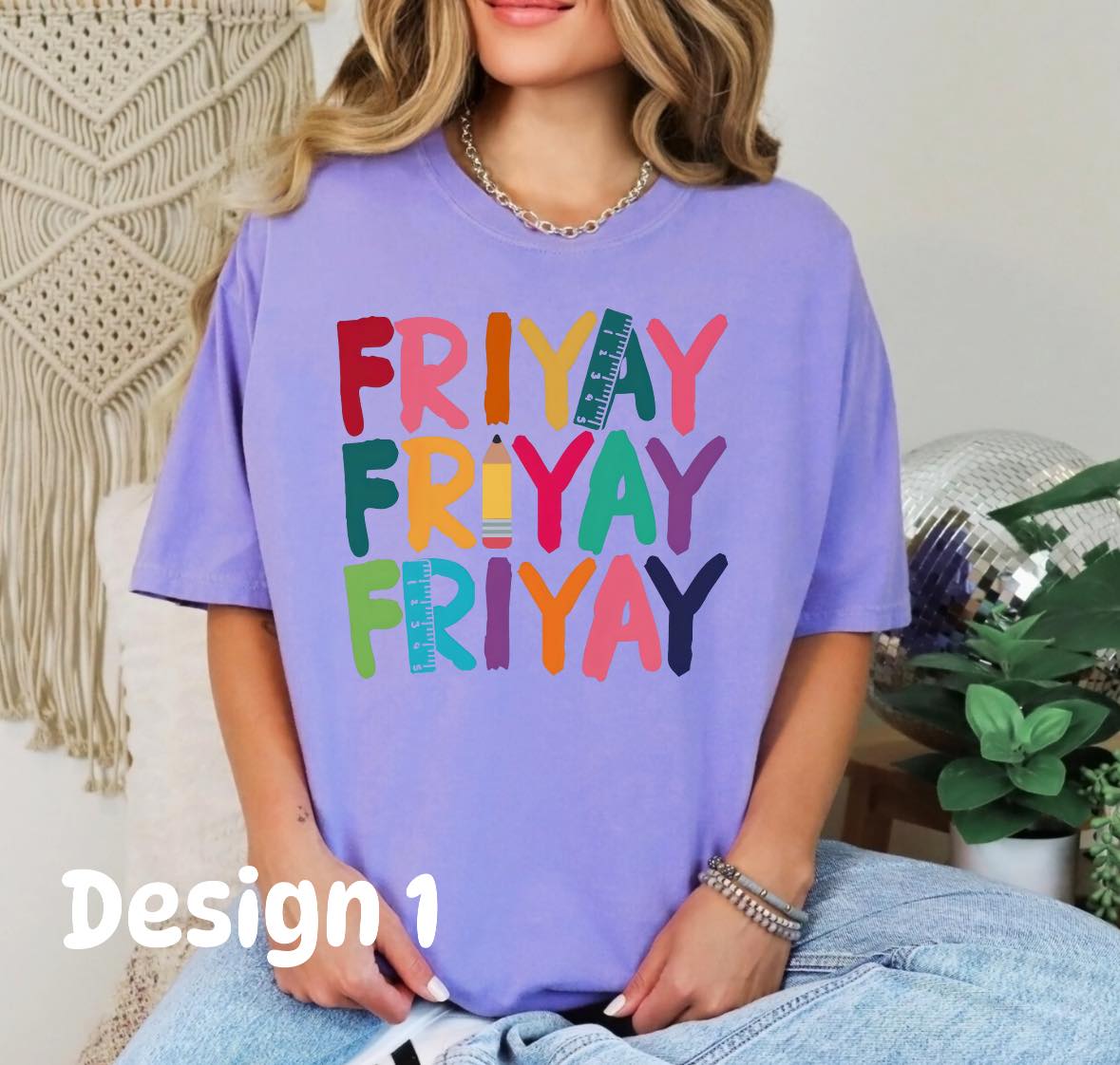 Fri-yay trio tee