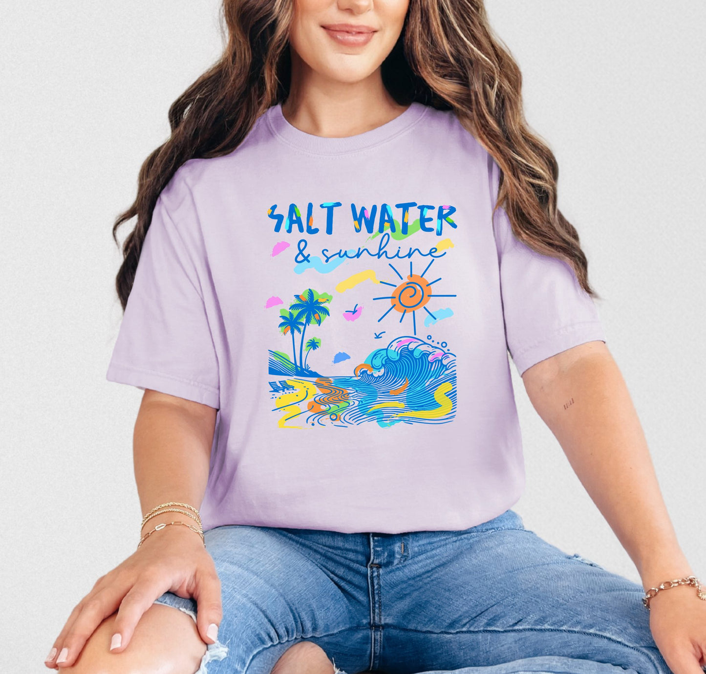 Salt Water and Sunshine Tee