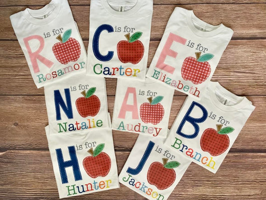 __ is for Apple Tee