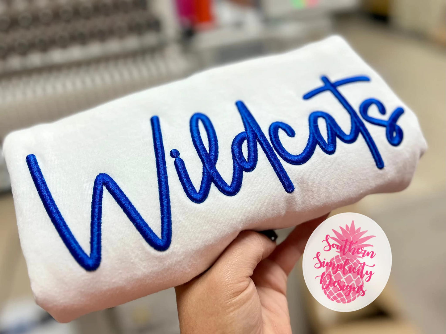 Design your own- 3D Puff Mascot/ Title Crewneck