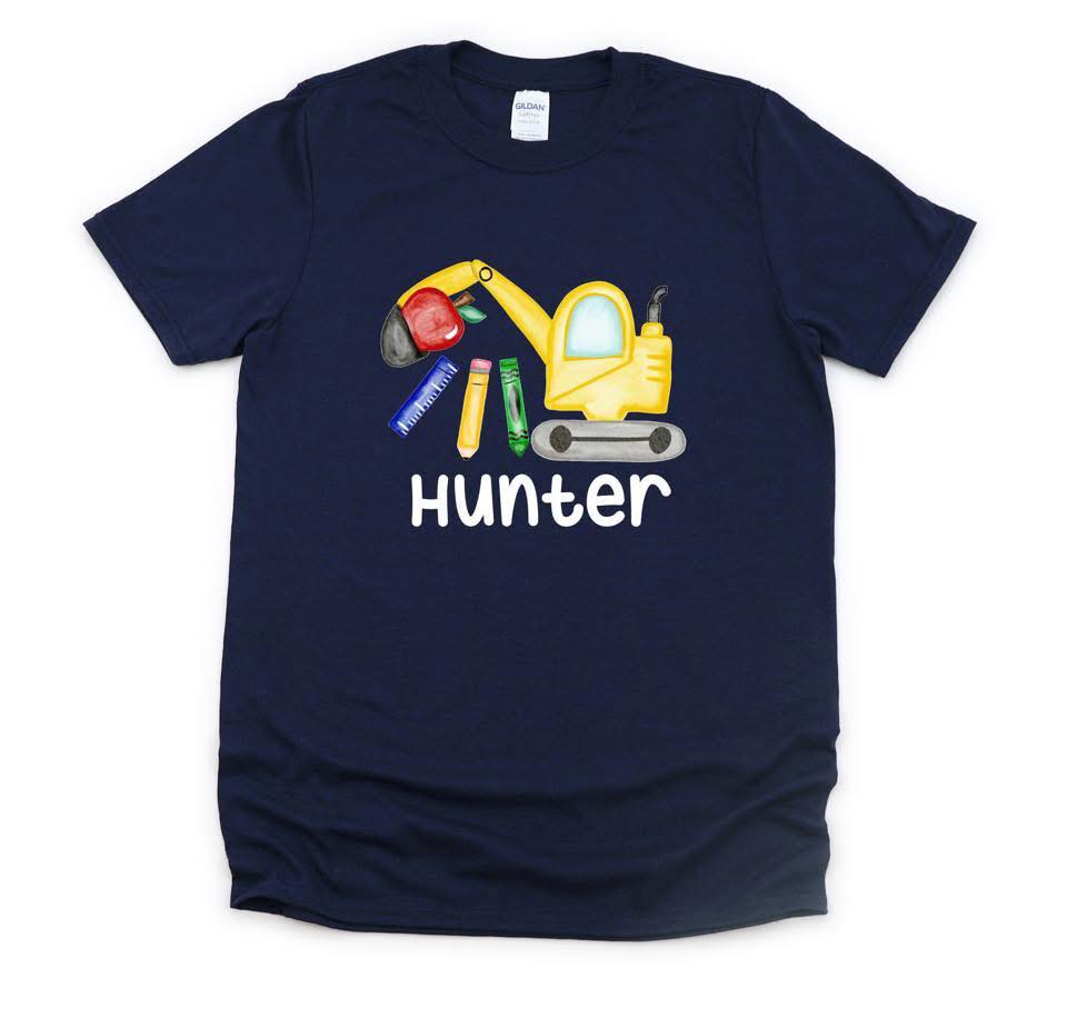 Youth Personalized BTS Excavator Tee