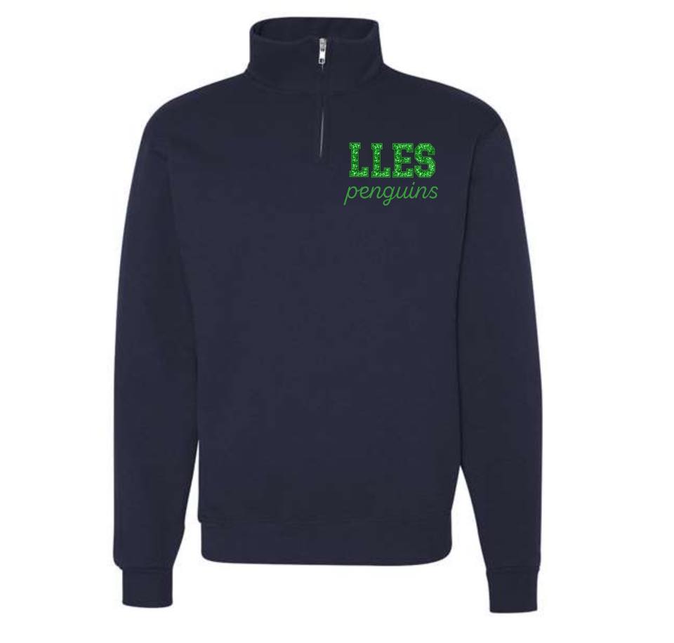 LLES Penguins Quarterzip
