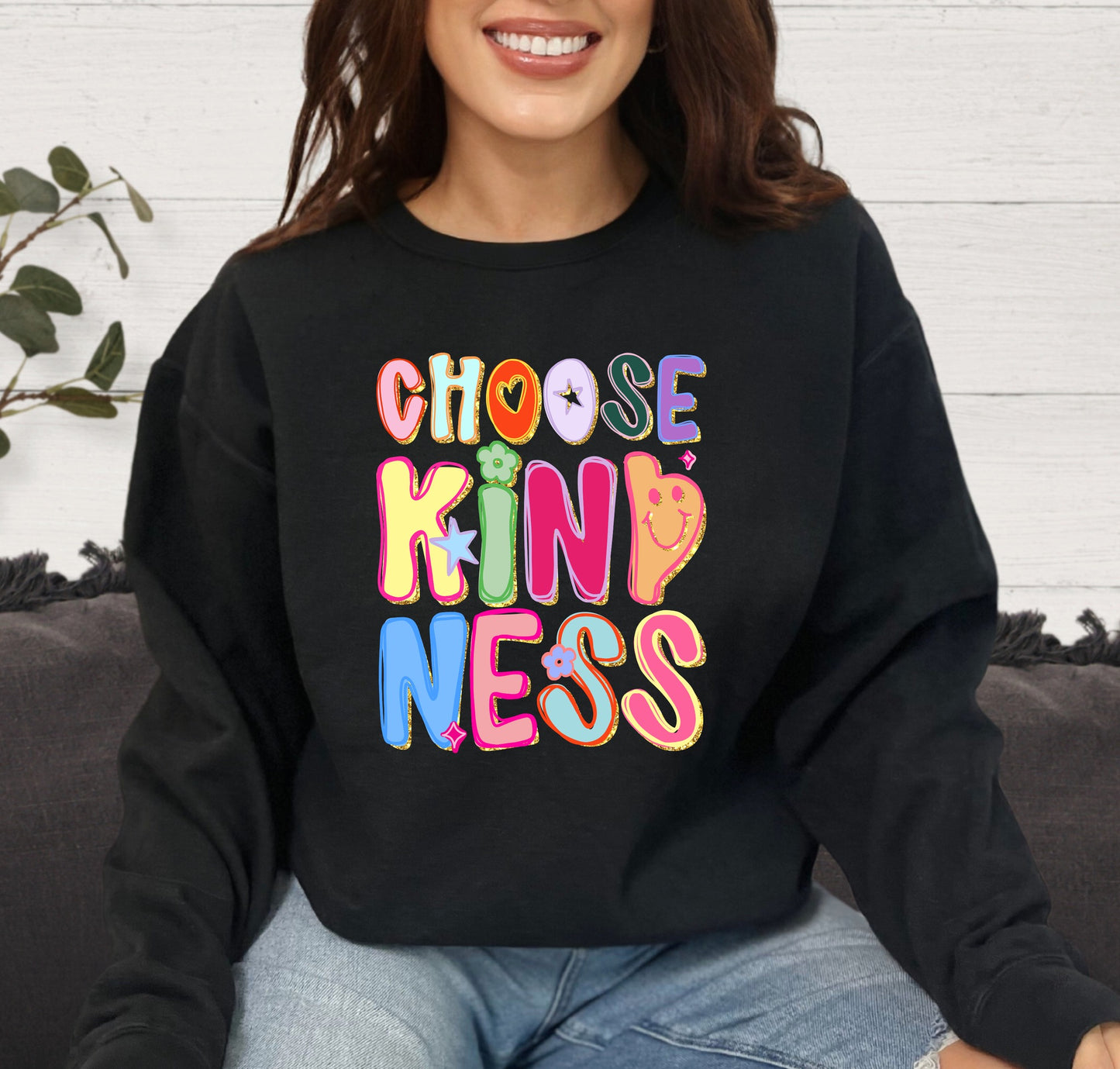Choose Kindness Glitter Tee