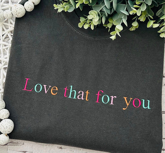 Custom Phrase Embroidered Shirts