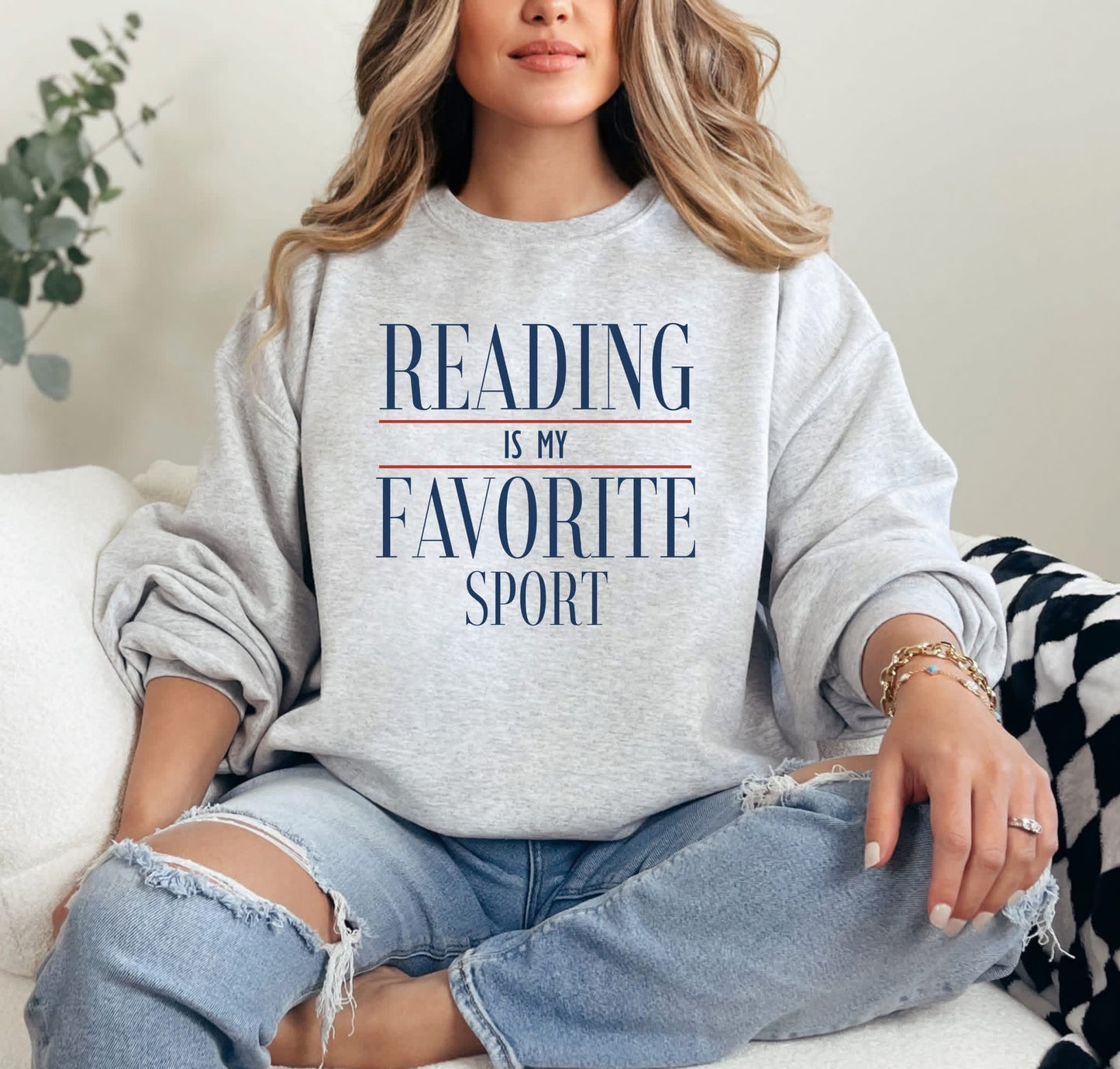 Reading is my Favorite Sport Tee