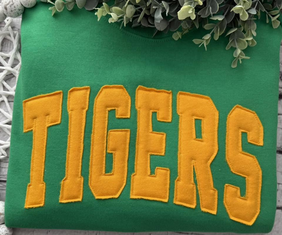 Raggy Embroidered Mascot Crewneck