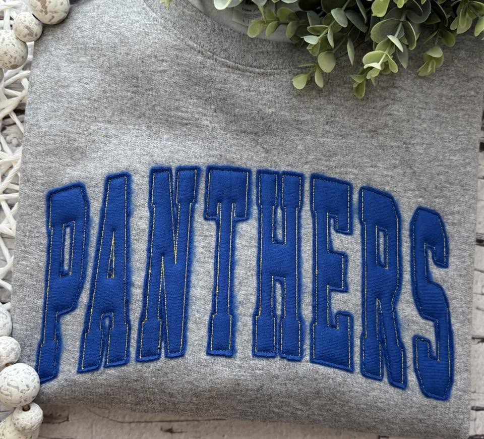 Raggy Embroidered Mascot Crewneck