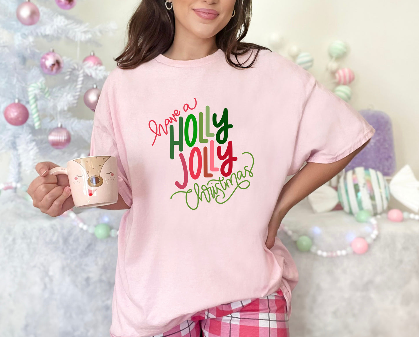 Holly Jolly Christmas Tee