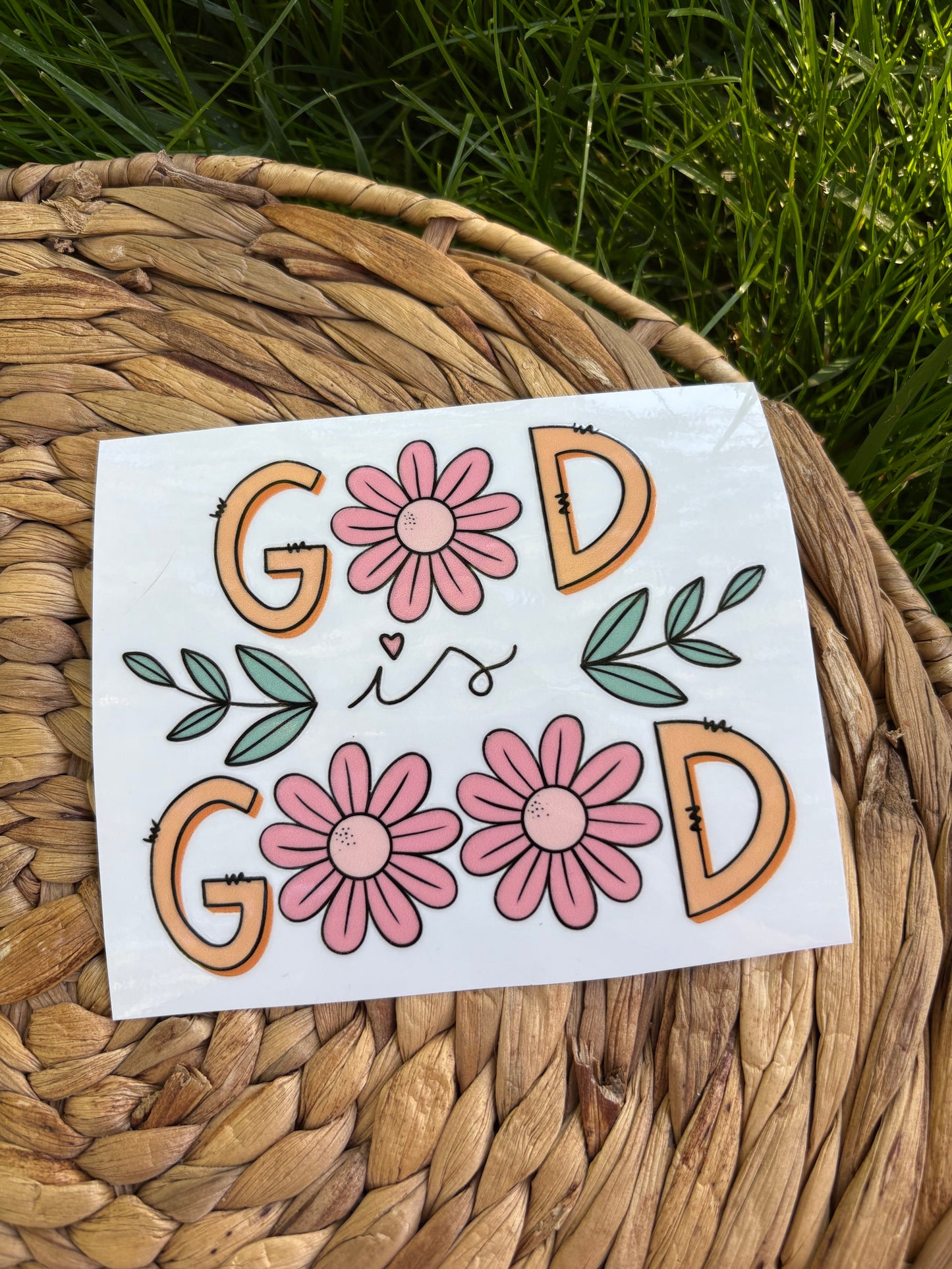 God is Good decal
