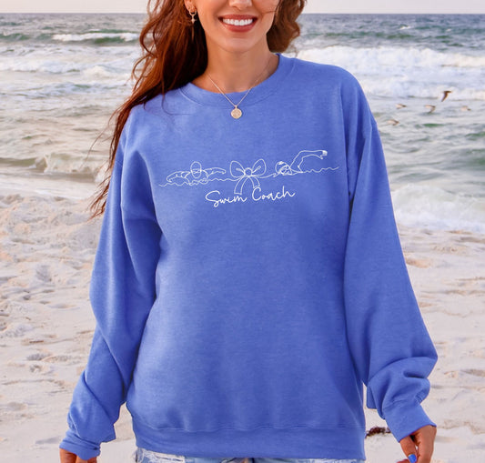Swim Coach Tee
