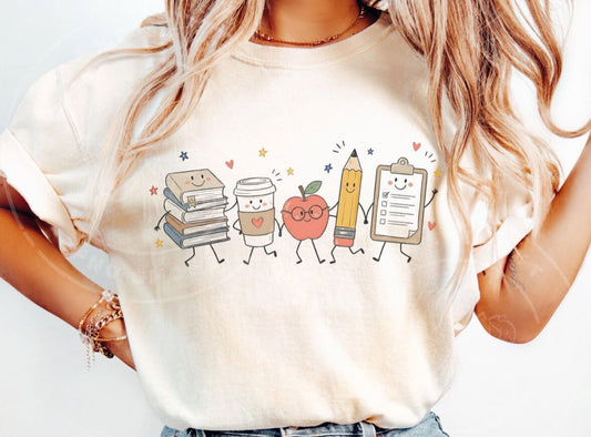 Teacher Doodle Tee