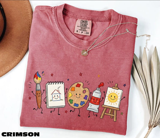 Art Teacher Doodle Tee