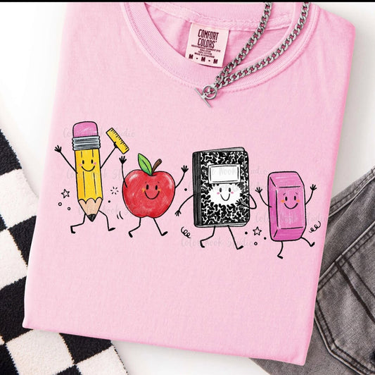 Happy Supplies Doodle Tee