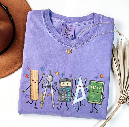 Math Doodle Tee