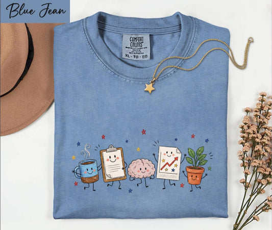 School Psychologist Doodle Tee