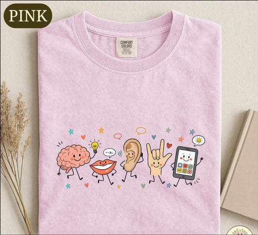 Speech Therapist Doodle Tee