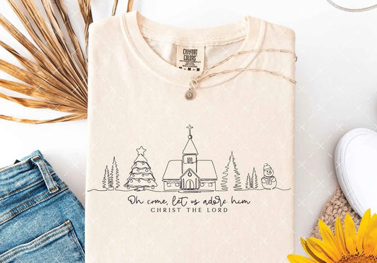 Let Us Adore Him Tee