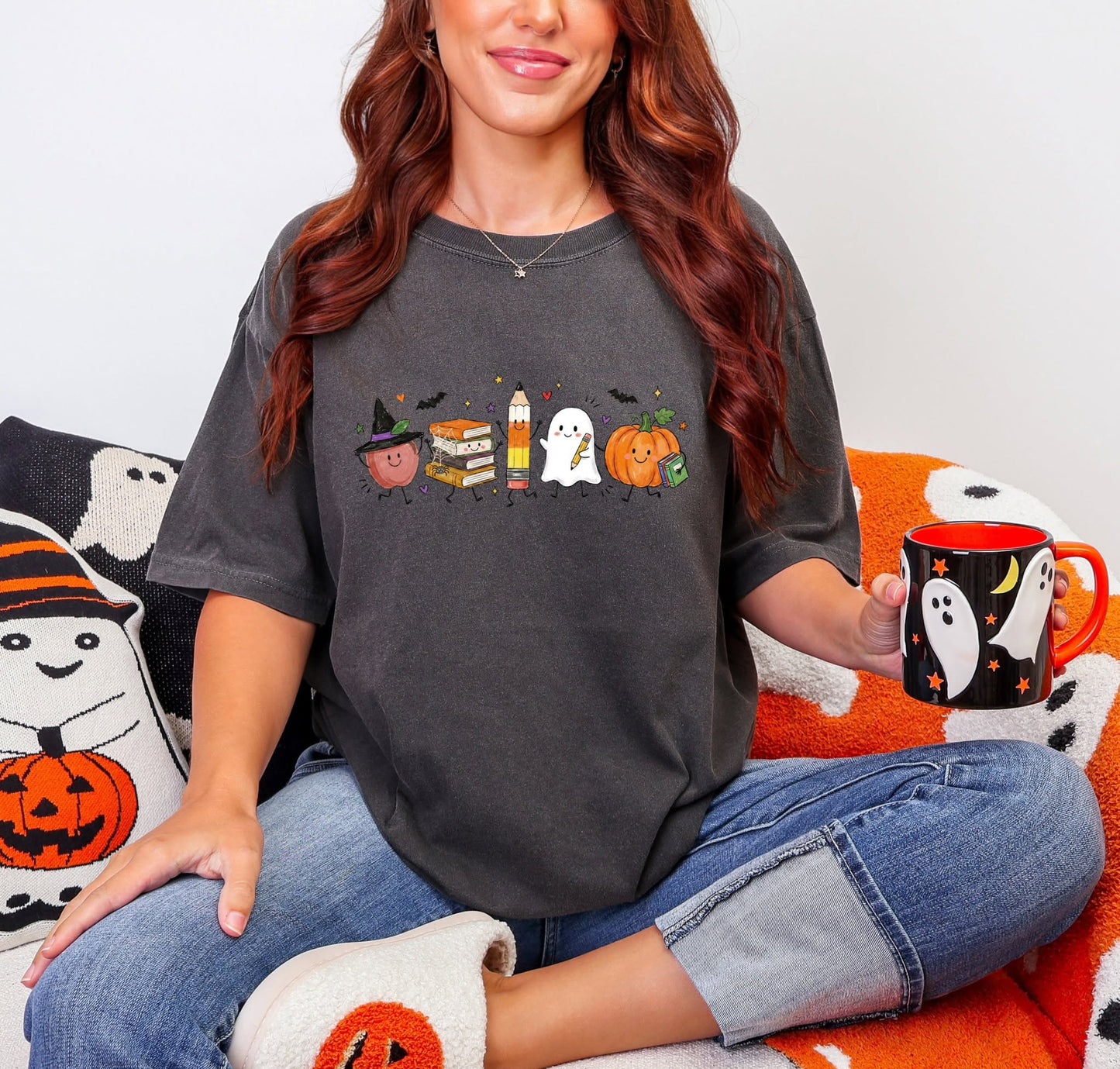 Fall Teacher Doodle Tee