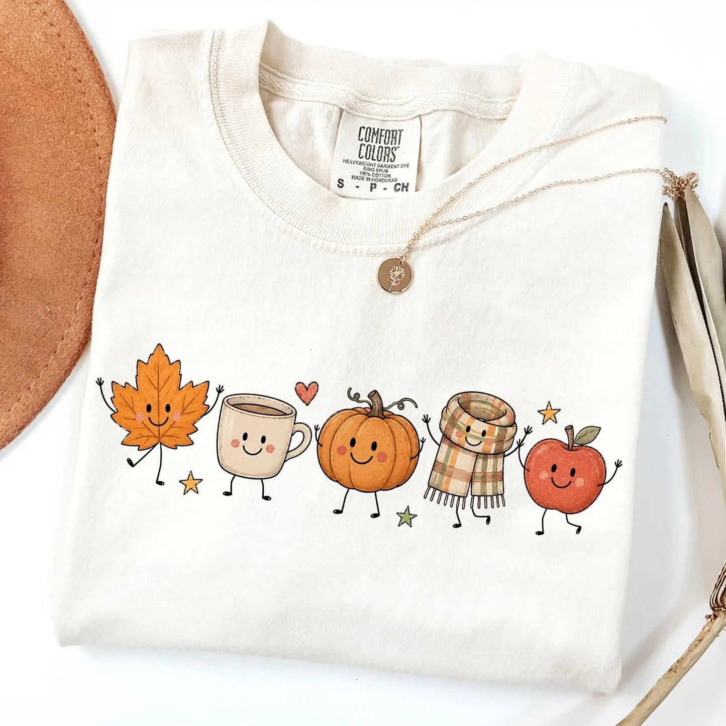 Pumpkin and Friends Doodle Tee