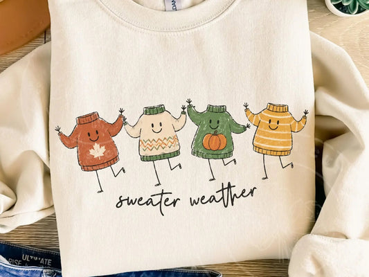 Sweater Weather Doodle Tee
