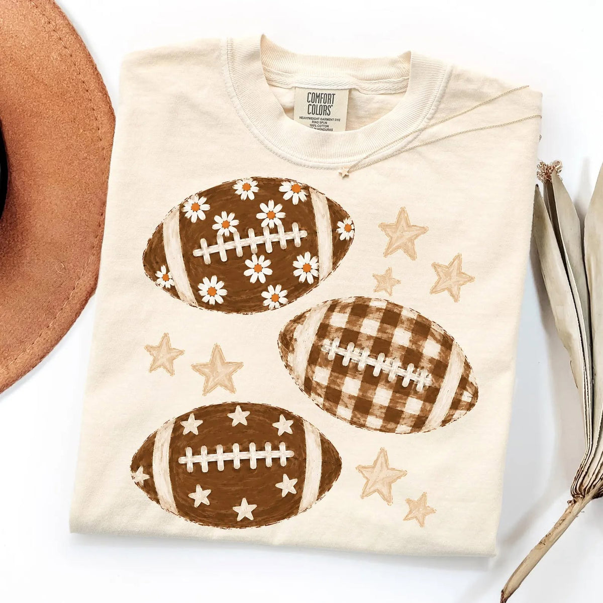 Rustic Football Trio Tee