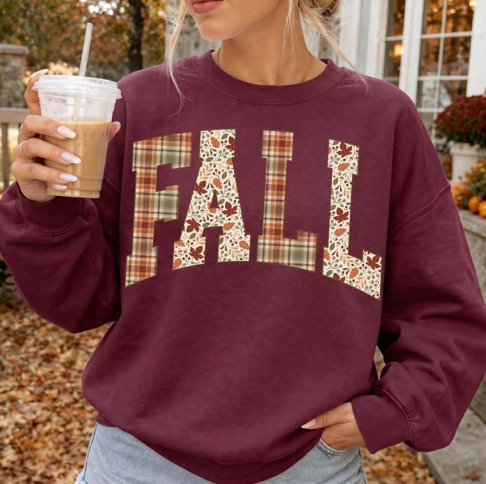 Patterned FALL Tee