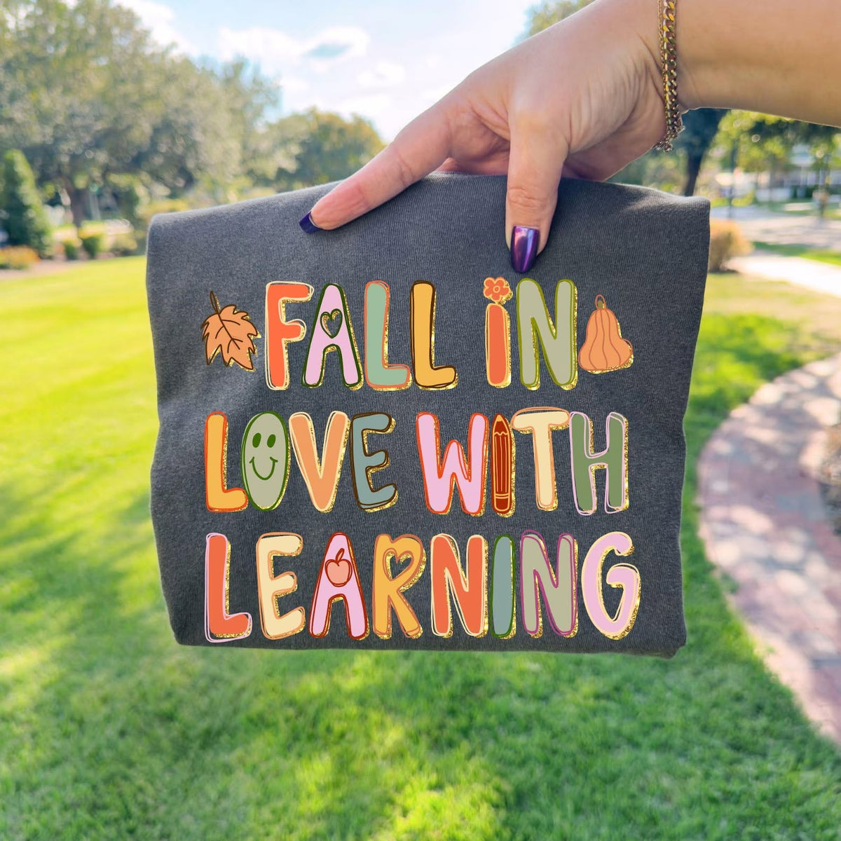 Fall in Love with Learning Tee