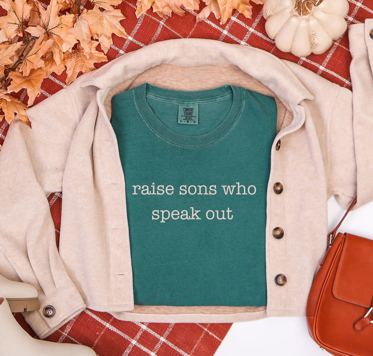 Raise Sons Who Speak Out Tee